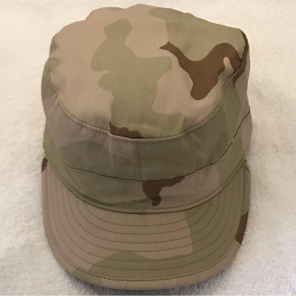 U.S. Military Issue Camouflage Fitted 7-1/8 Winter Cotton Cap